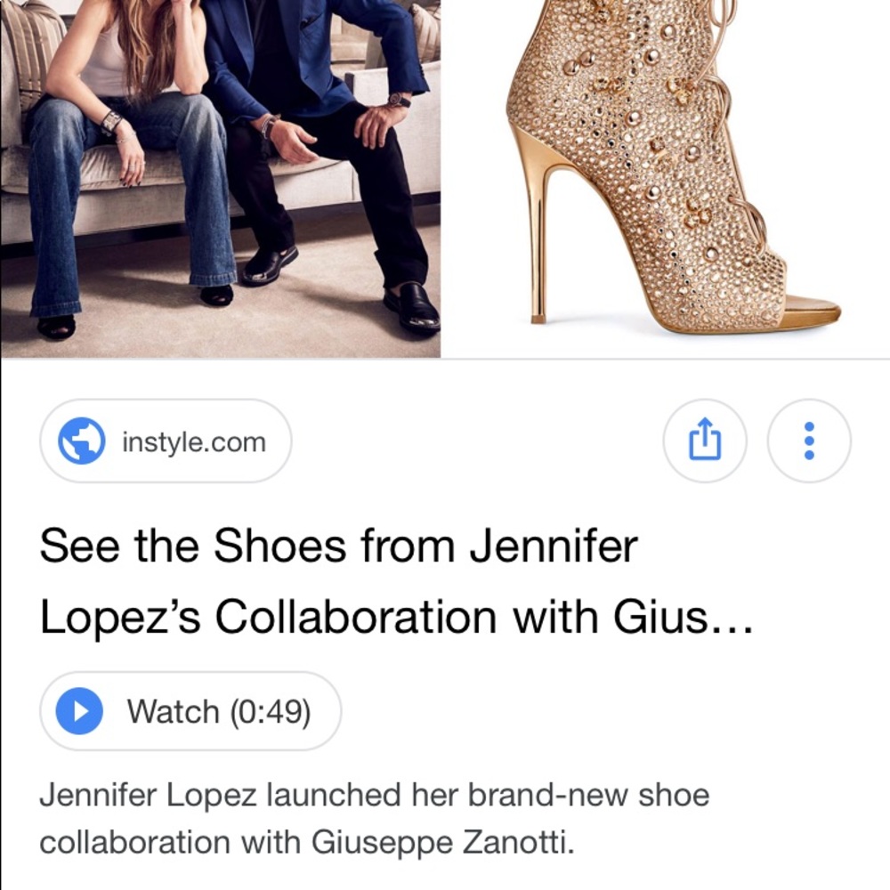 ❌Sold❌Giuseppe Zanotti crystal-embellished lace up - Picture 5 of 7